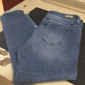 Liverpool brand jeans, skinny crop, size 28